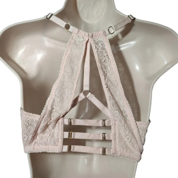 Victorias Secret Very Sexy Push-up Bra Size 32DD Pink Underwire Front Closure - Picture 3 of 9